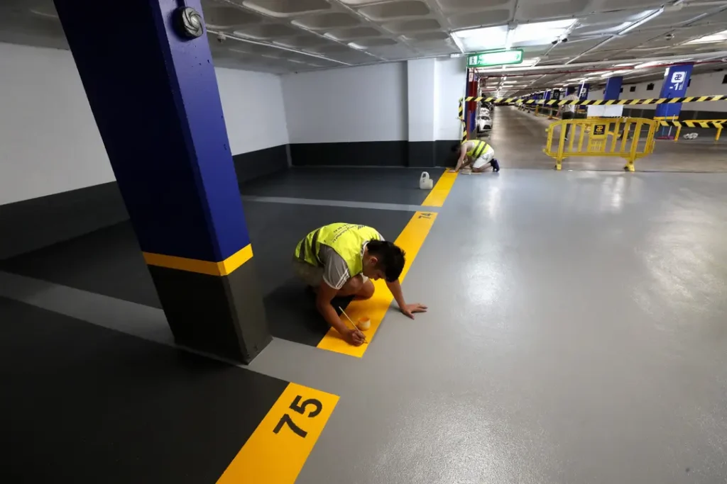 Parking cubierto Las americas